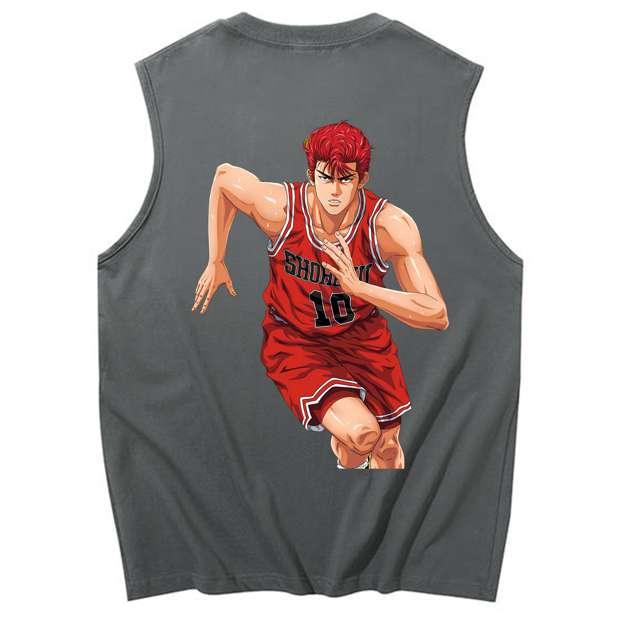 （画像用） SLAM DUNK／スラムダンク コットン100％タンクトップ（背面プリント）